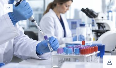 Análisis de muestras en laboratorio, imagen ilustrativa